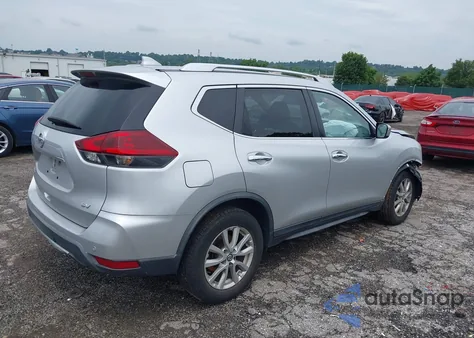 2019 Nissan Rogue Sv из США, поврежденный, VIN KNMAT2MTXKP551297